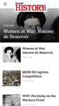 Mobile Screenshot of military-history.org